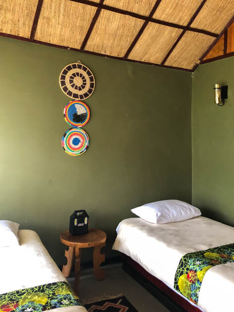 Our cozy room in Chebera Safari Lodge