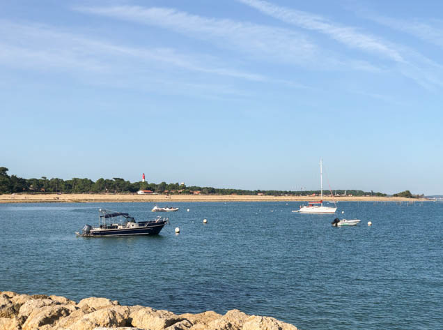 Cap Ferret lies in the Bay of Arcachon