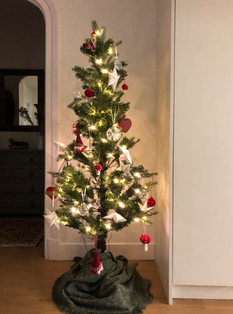 My Christmas tree at home