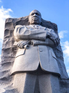 Statue of Martin Luther King in Washington DC