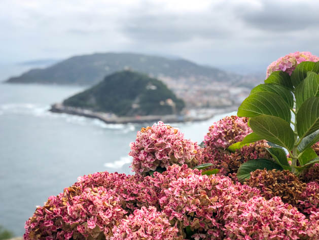 Bay of la Concha in San Sebastián