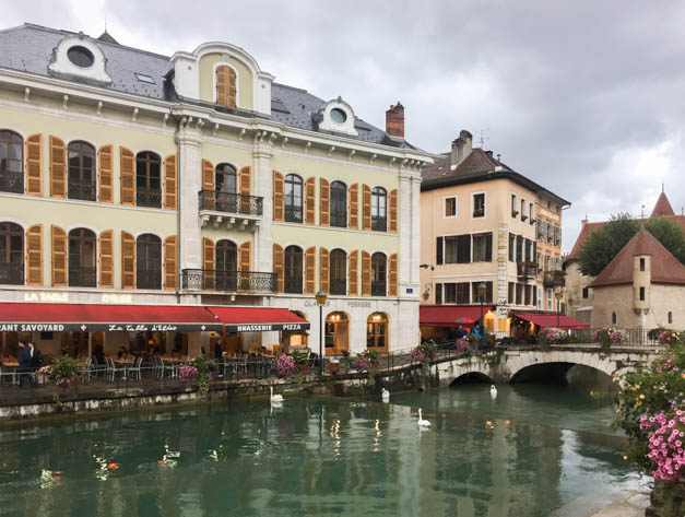 The medieval charm of Annecy