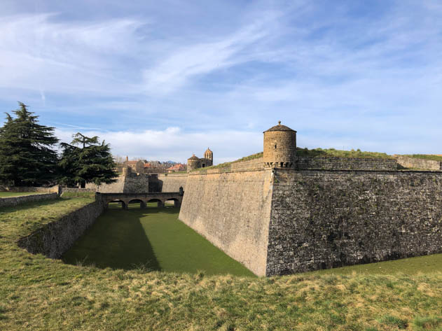 The imposing Ciudadela de Jaca