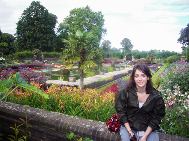 Visiting Kensington Gardens in London during the Olympics