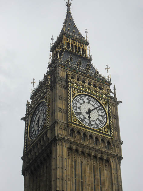 The Big Ben is a cultural landmark in London