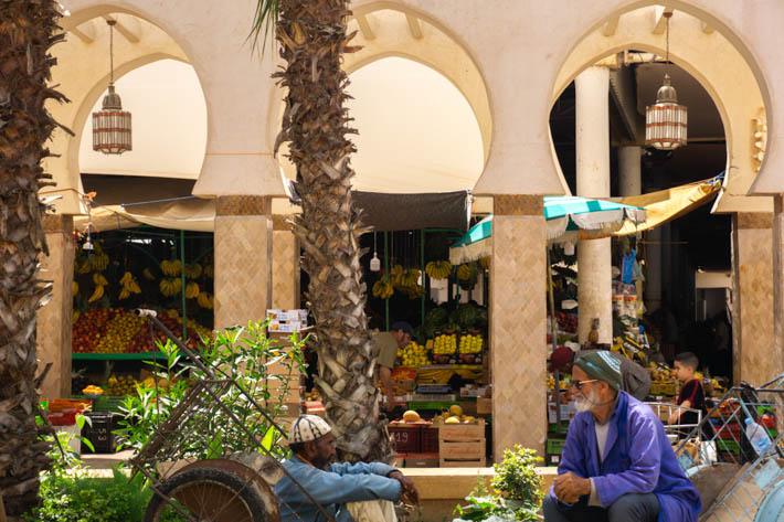 Souk El Had is a great spot to visit in the city of Agadir