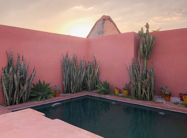Inviting pool in Riad Sassa Finda
