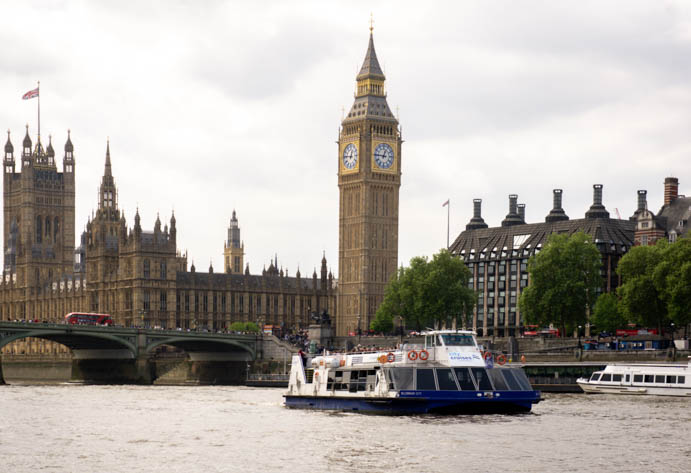 Cruising the River Thames is a great way to discover London from a different perspective