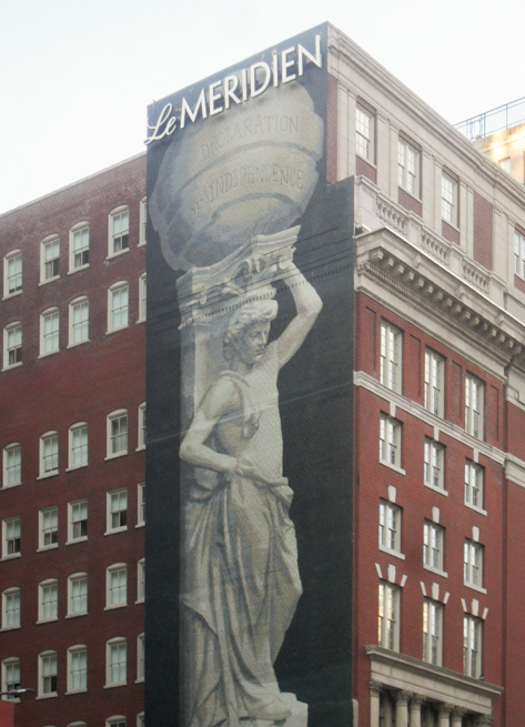 Le Méridien Philadelphia has been rebranded as Courtyard Philadelphia Downtown Hotel